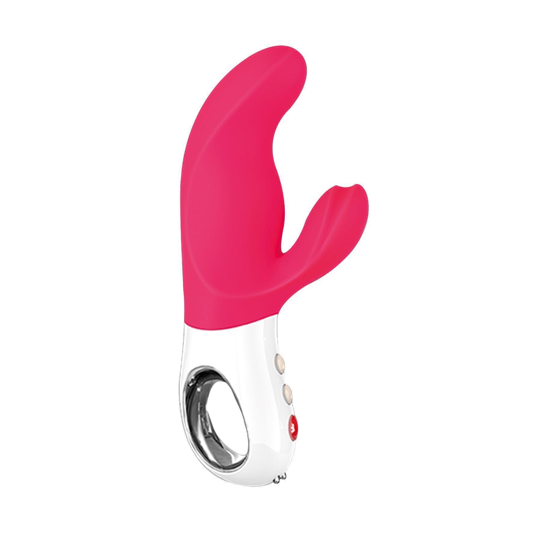 Вибратор-кролик Fun Factory MISS BI 2 независимые моторы ⌀ 4,2 см Pink/White (SX0944)