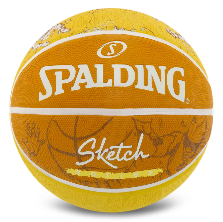 Баскетбольный мяч резиновый S-G SKETCH CRACK 84450Y №7 Желтый (29654950) Баскетбольный мяч резиновый S-G SKETCH CRACK 84450Y №7 Желтый (29654950)