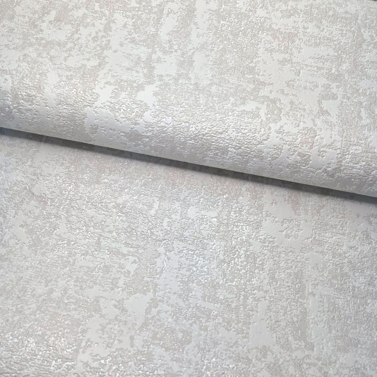 Обои виниловые Славянские обои 3808-01 однотонные в спальню/гостиную/зал/коридор/комнату 10,05x1,06 м Бежевый (2292714672)