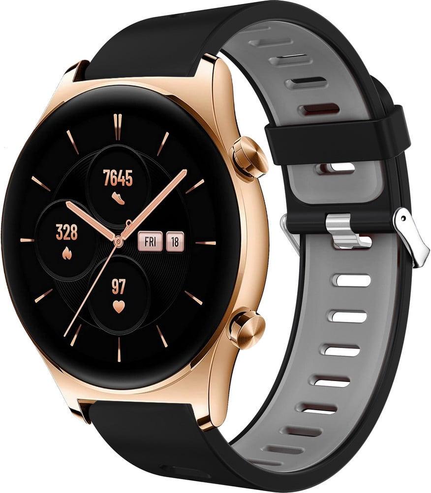 Ремешок Traf для смарт-часов Honor Watch GS 3 Black/Grey (39640-53)