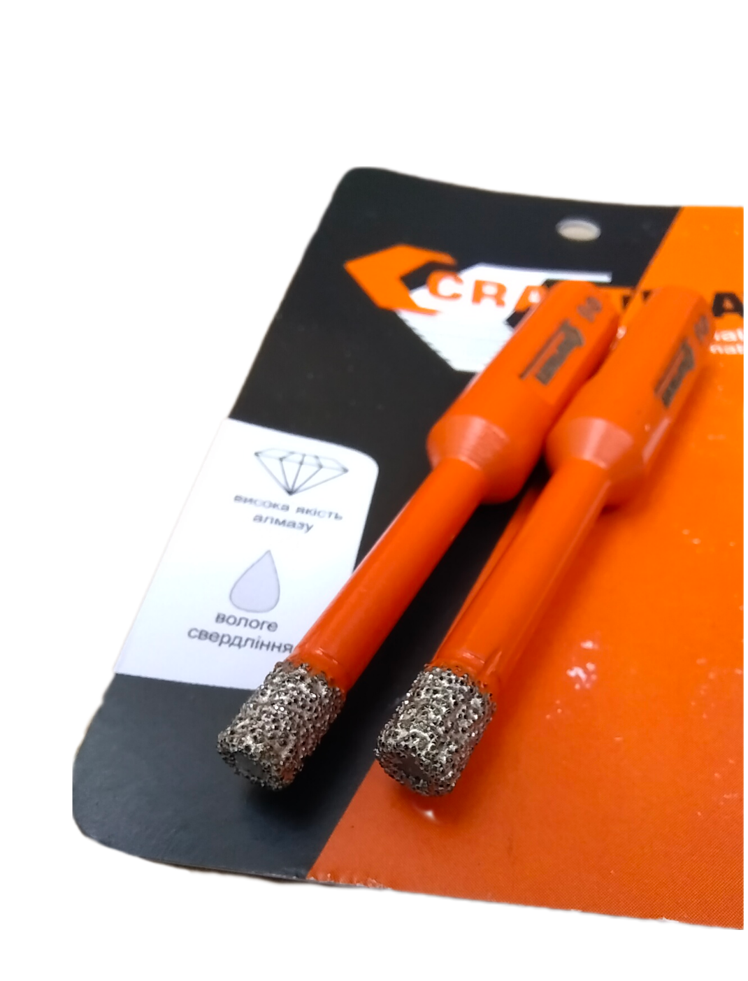 Сверло алмазное по керамограниту CRAFTMATE 8 мм 2 шт. (8СR-SP) - фото 3
