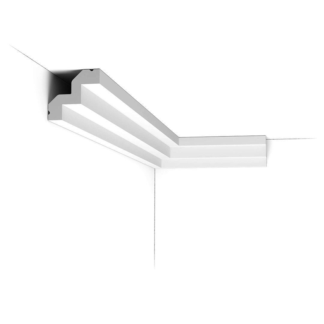 Карниз полиуретановый Orac Decor C602 жесткий 50х53x2000 мм (29018441) Карниз полиуретановый Orac Decor C602 жесткий 50х53x2000 мм (29018441)