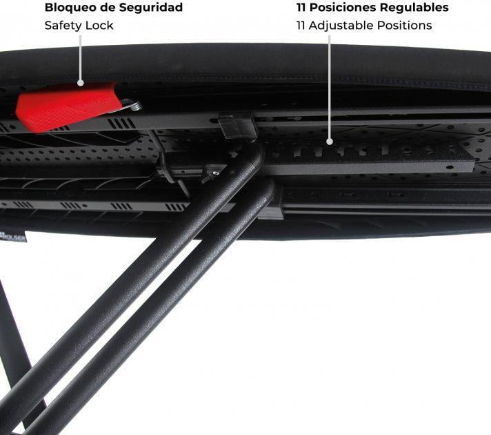 Доска гладильная Rolser K-Surf Tube Negro Black (K07002-1023) - фото 8 Доска гладильная Rolser K-Surf Tube Negro Black (K07002-1023) - фото 8