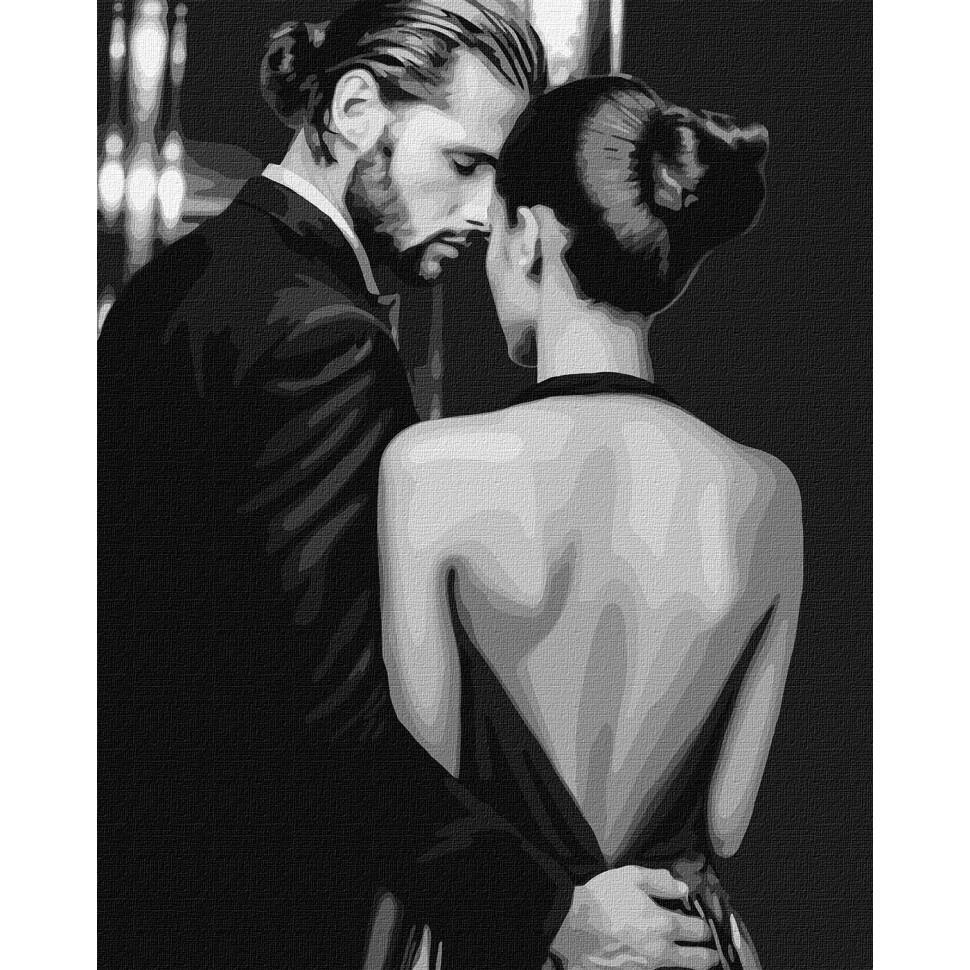 Картина за номерами Ideyka Поруч із коханою KHO8372 40x50 см (RLT42456)