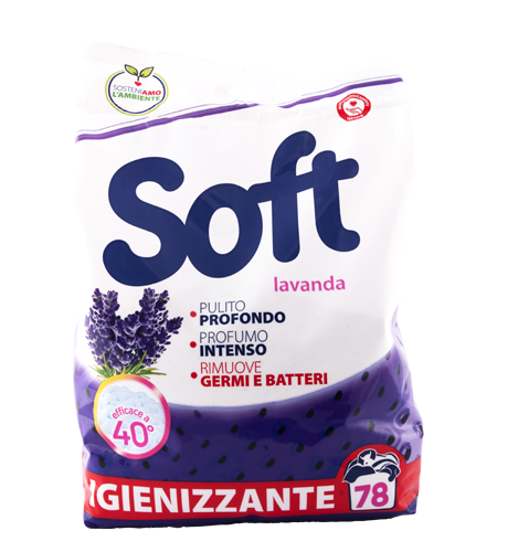 Стиральный порошок универсальный Soft Lavanda 3,9 кг