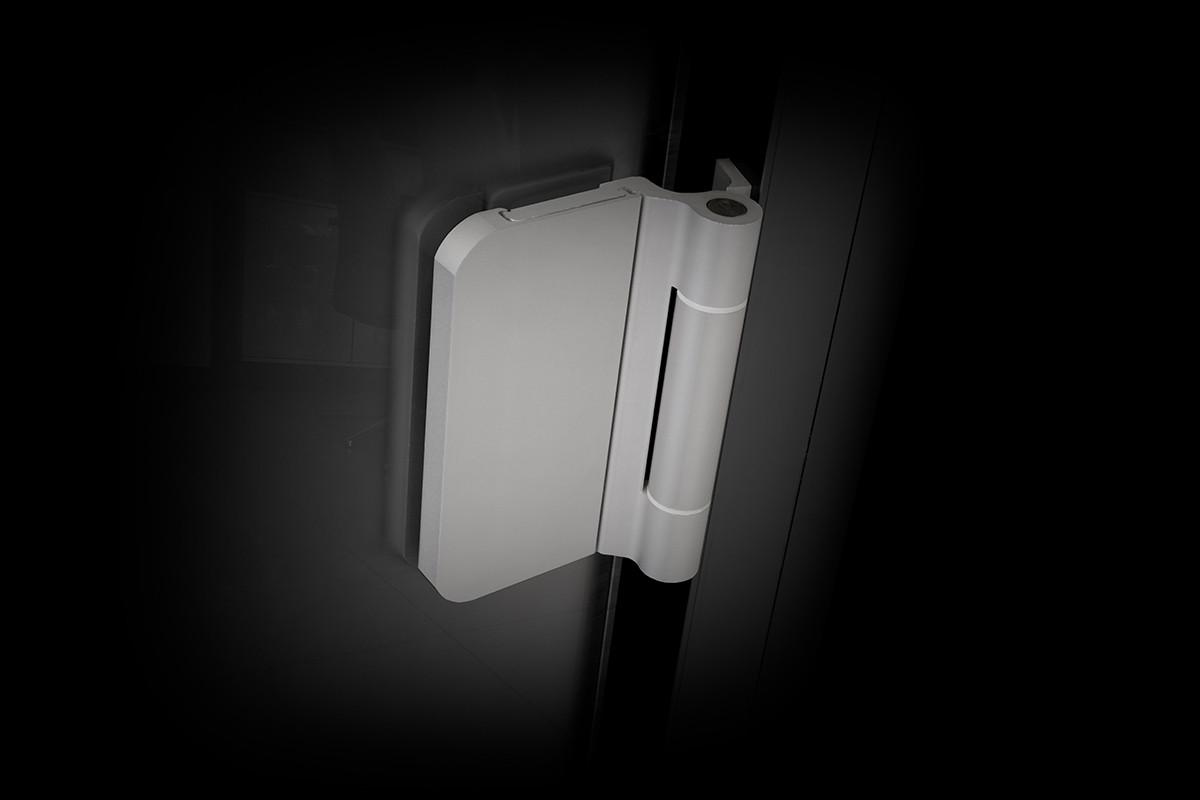 Петля для скла WALA WTB з округлою кришкою Нержавіюча сталь (WTB8010441X SS) - фото 2 Петля для скла WALA WTB з округлою кришкою Нержавіюча сталь (WTB8010441X SS) - фото 2