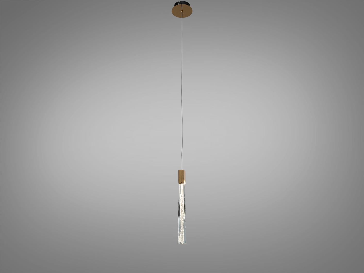 Подвес LED Diasha хрусталь 6 Вт Золотой (7157-1G)