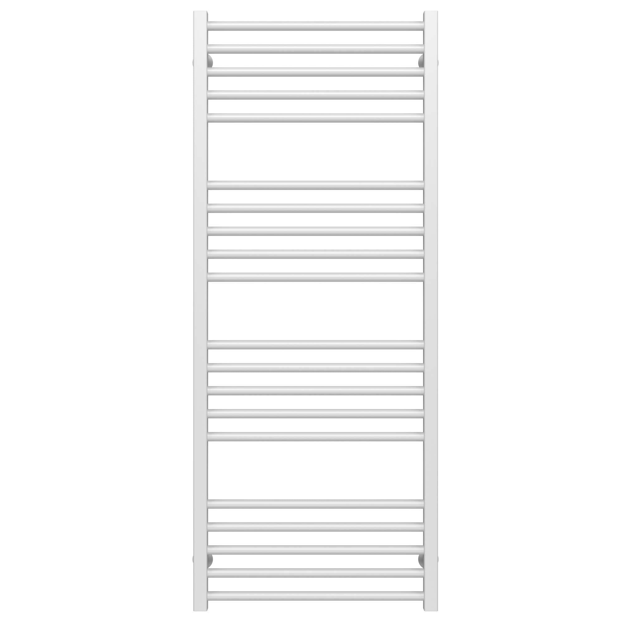 Рушникосушарка водяна Deffi Lima П20 бокове праве підключення нержавіюча сталь 600х1300 мм Білий (A.LI.130.60.20.W.C)
