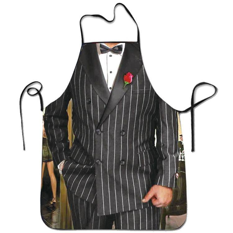 Фартук для мужчин Костюм 75x60 см Разноцветный (50078) Фартук для мужчин Костюм 75x60 см Разноцветный (50078)