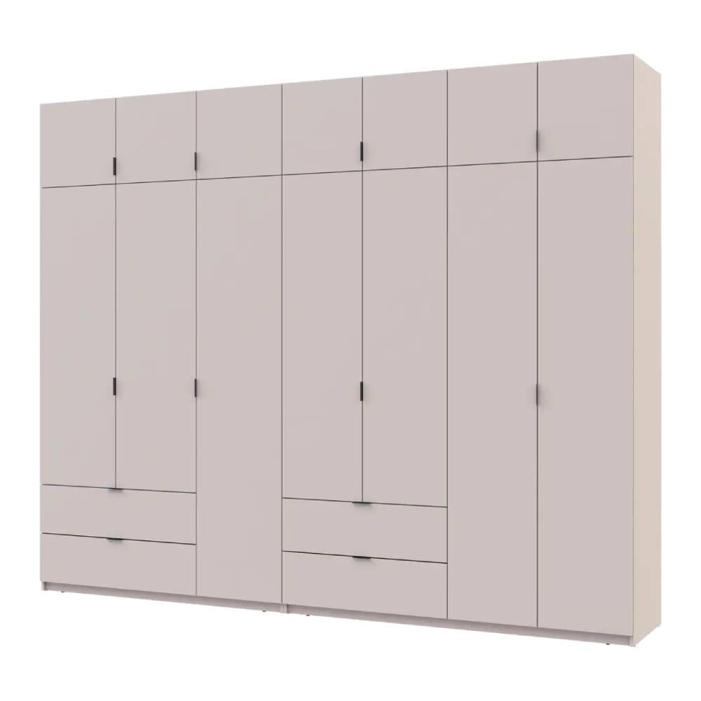 Шкаф для одежды Doros Лукас DRS-011717 3+4 ДСП 295х50х240 см Кашемир (42005124)