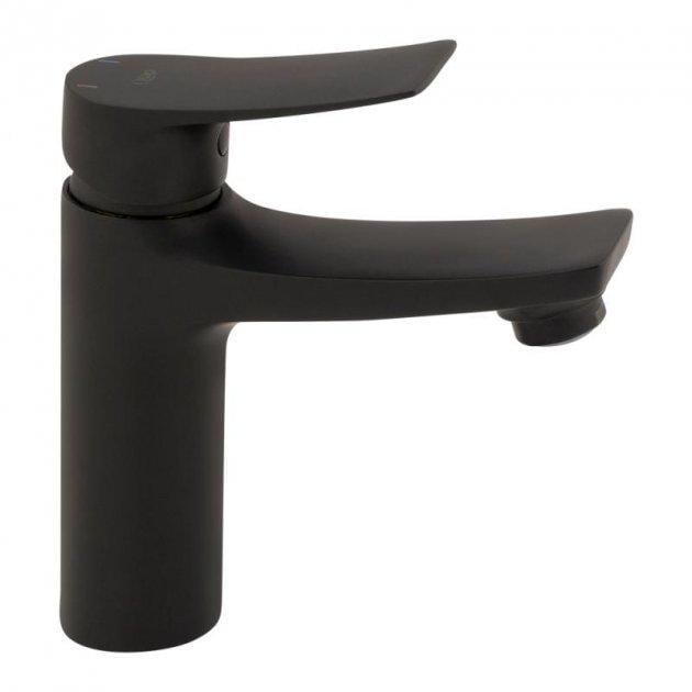 Змішувач Qtap Nihonto 1022101CB для умивальника Чорний Змішувач Qtap Nihonto 1022101CB для умивальника Чорний