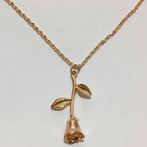 Підвіска на шию Anex Beauty Золота троянда Rose