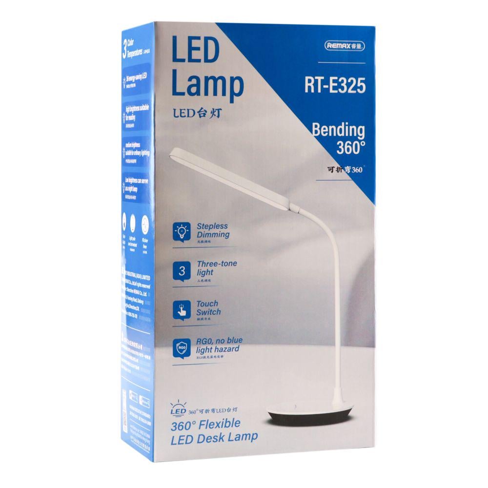 Настольная лампа Remax 360° RT-E325 1200 мАч Белый (ЦУ-00045040) - фото 4
