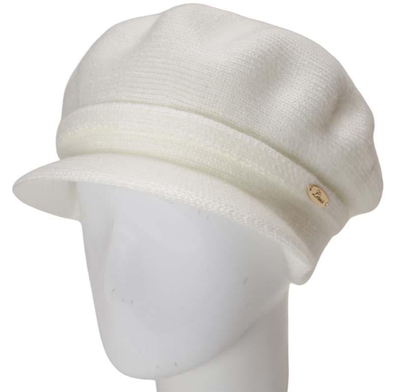 Шапка жіноча зимова Lirus Дороті з козирком вовняна на флісовій підкладці One size Білий (131729) - фото 1 Шапка жіноча зимова Lirus Дороті з козирком вовняна на флісовій підкладці One size Білий (131729) - фото 1