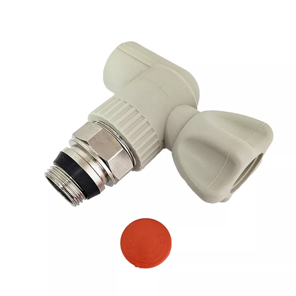Кран радиаторный Hot Right угловой 20 мм (SQ-1047047)