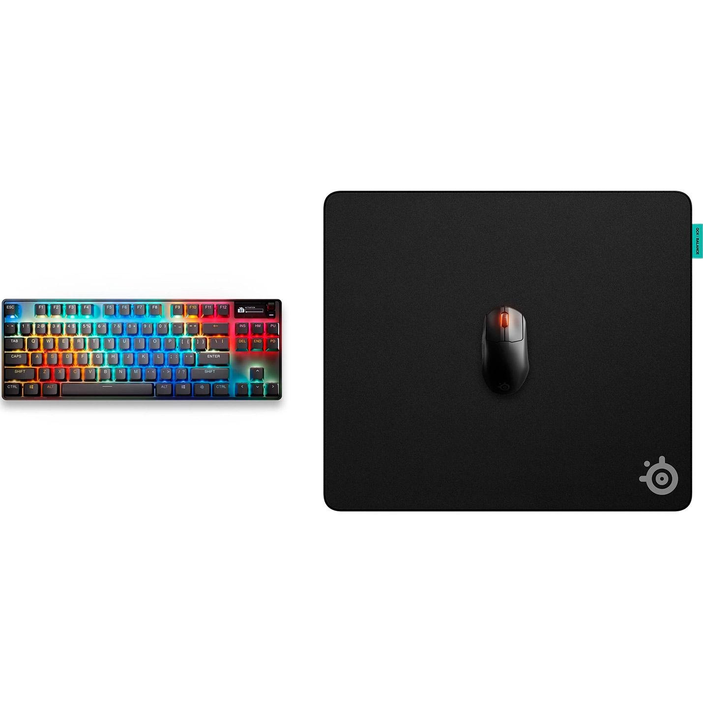 Коврик для мышки SteelSeries QcK Performance Balance L 490x420x3,5 мм Black (63432) - фото 4 Коврик для мышки SteelSeries QcK Performance Balance L 490x420x3,5 мм Black (63432) - фото 4
