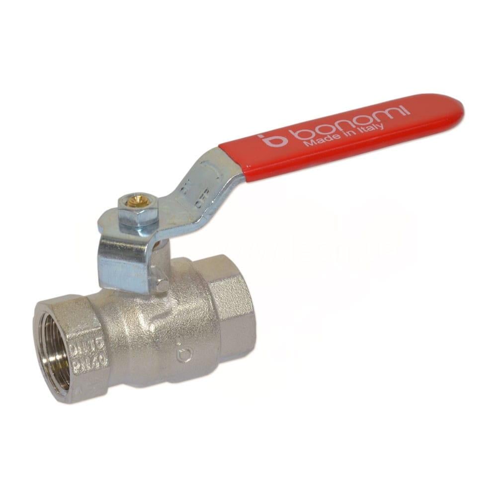 Кран кульовий Bonomi Tamigi 1 1/2" ВВ прямий латунь (76000111R) Кран кульовий Bonomi Tamigi 1 1/2" ВВ прямий латунь (76000111R)