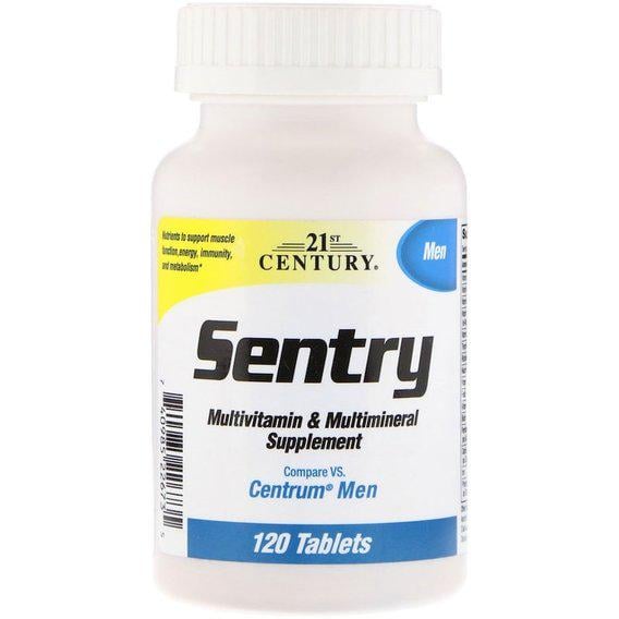 Витаминно-минеральный комплекс 21st Century Sentry Multivitamin & Multimineral Supplement Men 120 Tab