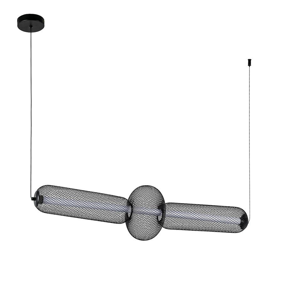 Люстра удлиненная LED 7812035 BK 8W Черный