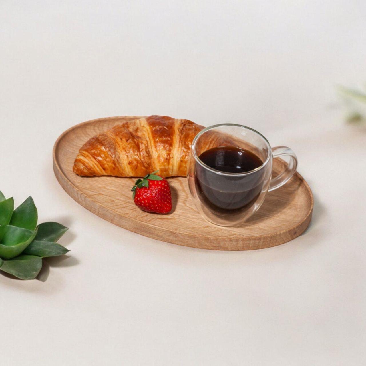 Поднос деревянный 30х17,5х15 Натуральное дерево (DT-02) - фото 3 Поднос деревянный 30х17,5х15 Натуральное дерево (DT-02) - фото 3