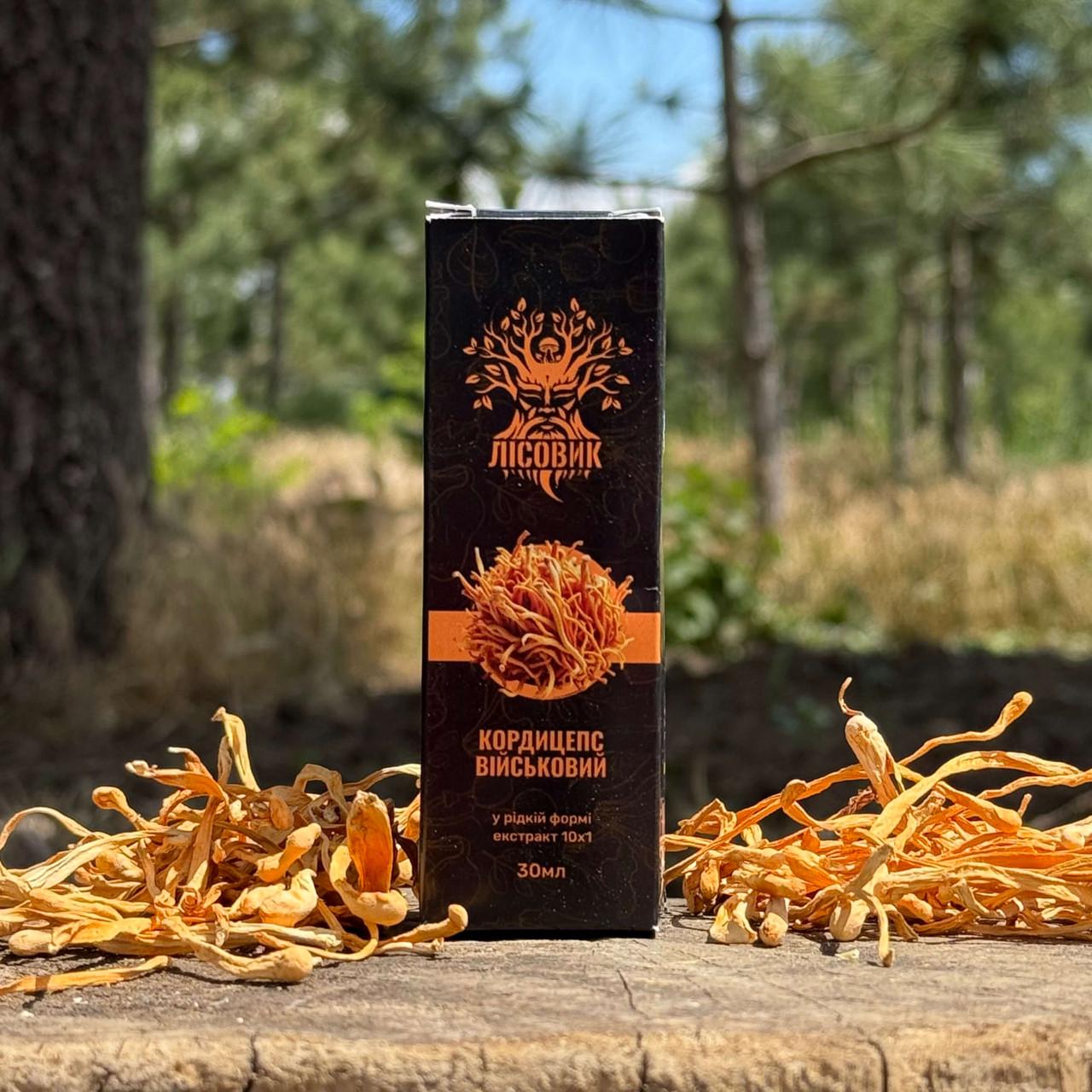 Кордицепс воєнний Лісовик рідкий екстракт 30 мл (484284)