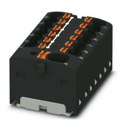 Розподільний блок Phoenix Contact PTFIX 4/12X1,5 BK 450В 17,5A Push-in Чорний (1046967)