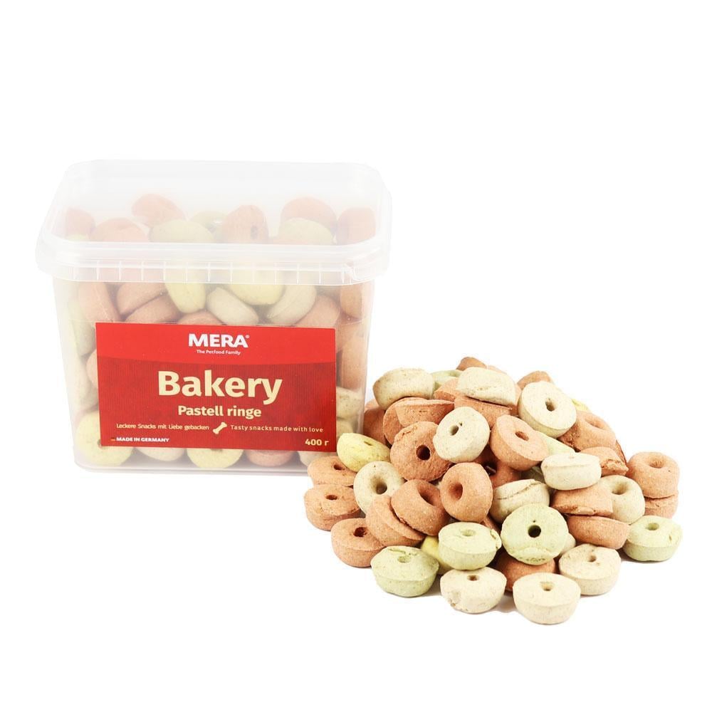 Ласощі для собак MERA Dog Pastell ringe Mix 400 г (1734421984) Ласощі для собак MERA Dog Pastell ringe Mix 400 г (1734421984)