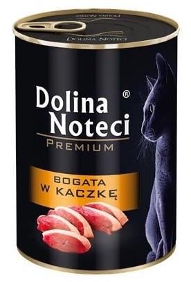 Корм влажный для кошек Dolina Noteci Premium с уткой 400 г (1718594704)