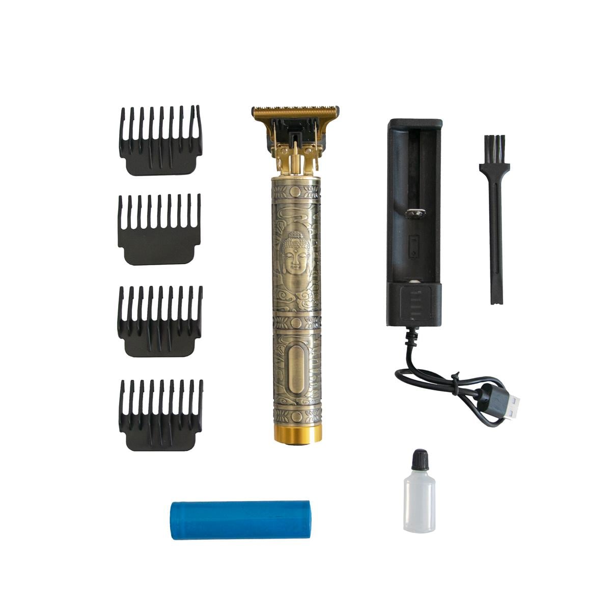 Машинка для стрижки Vintage T9 Trimmer Будда (1010503-Gold)