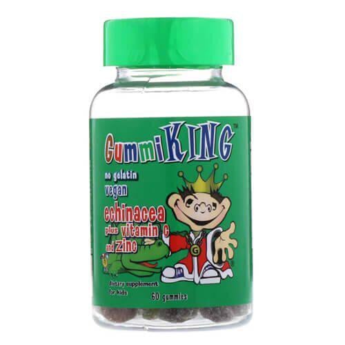 Комплекс для иммунитета детский GummiKing Echinacea Plus Vitamin C and Zinc 60 Gummies (GUM-00067)