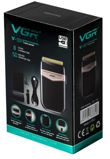 Бритва VGR V-331 (fltx-455) - фото 5