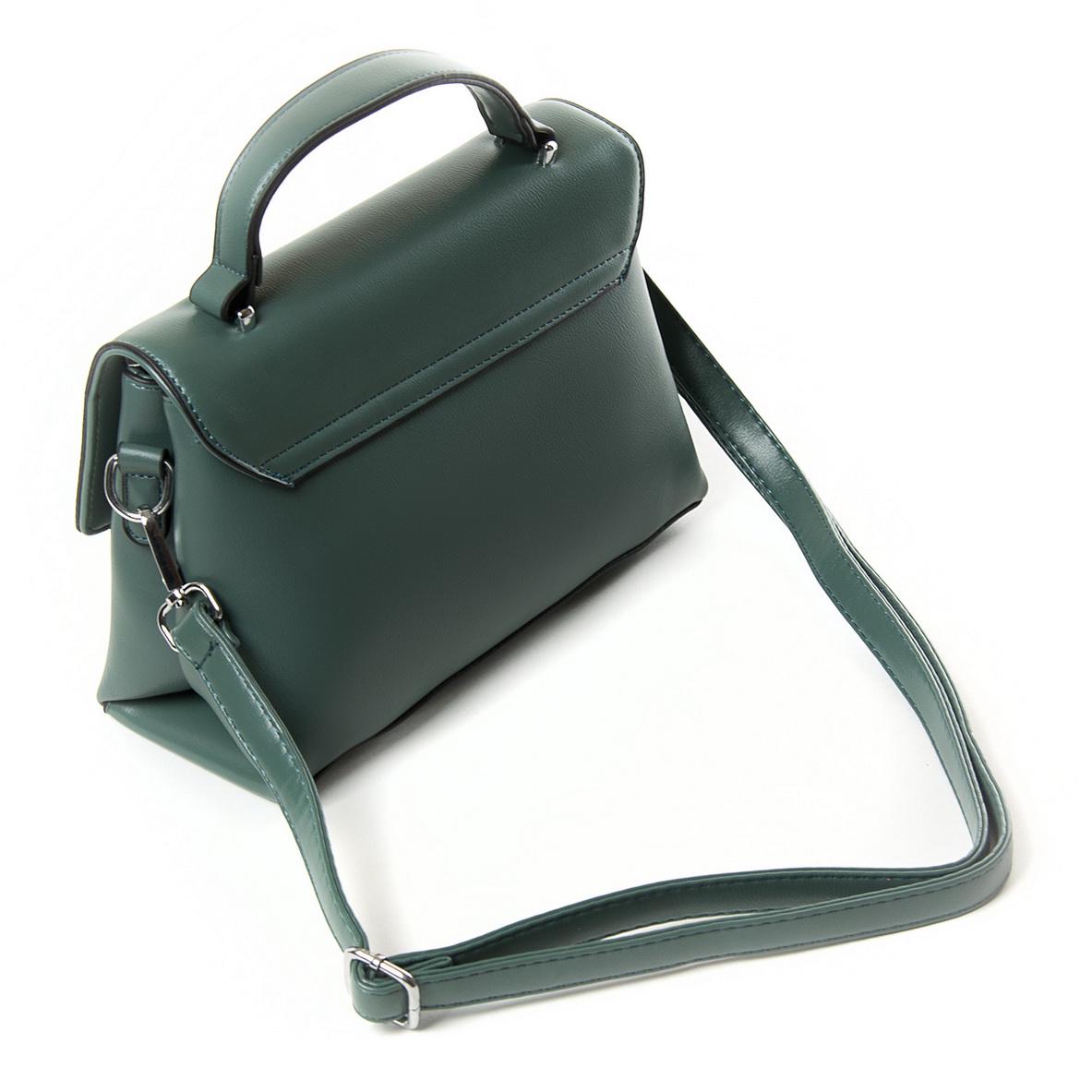 Женская сумочка на два отделения Fashion 701 Зеленый - фото 2 Женская сумочка на два отделения Fashion 701 Зеленый - фото 2