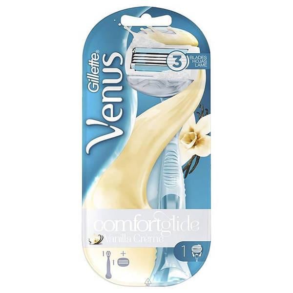 Станок для бритья женский Gillette Venus ComfortGlide Vanilla Creme с 1 сменной кассетой