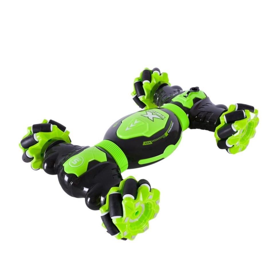 Машинка на радиоуправлении Bambi Оборотень Зеленый (JT376)