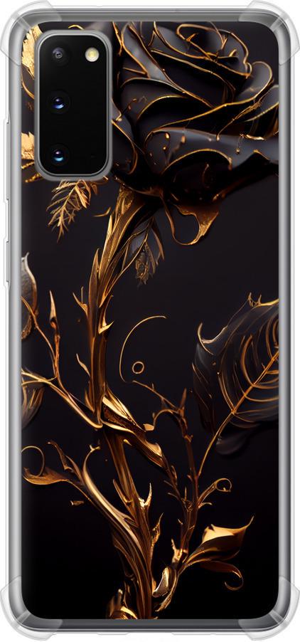 Чехол на Samsung Galaxy S20 Роза 3 (5552sp-1824-42517)
