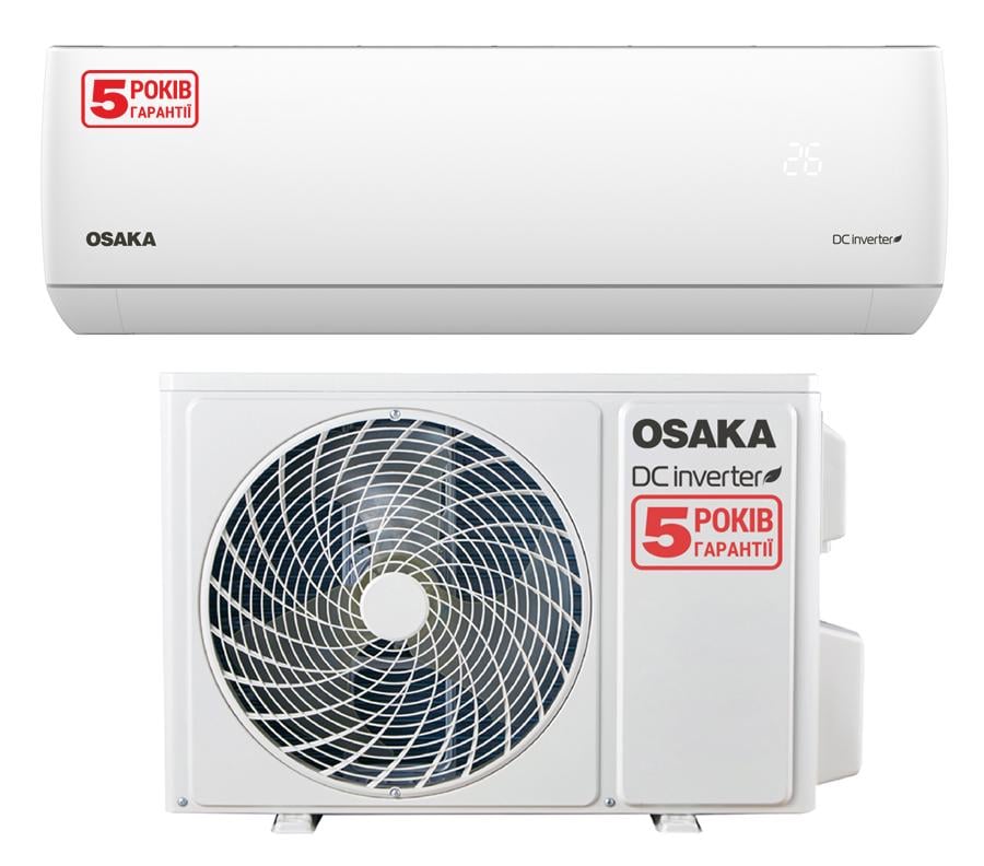 Кондиционер инверторный OSAKA STVP-09HH3 Power Pro Wi-Fi 30 м2 Белый