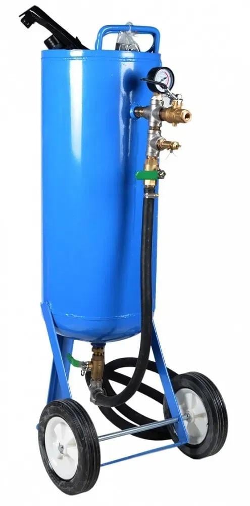 Пескоструйный аппарат Bass Polska переносный сифонный пневматический с сифоном/бак 50 л (28091848) - фото 7 Пескоструйный аппарат Bass Polska переносный сифонный пневматический с сифоном/бак 50 л (28091848) - фото 7