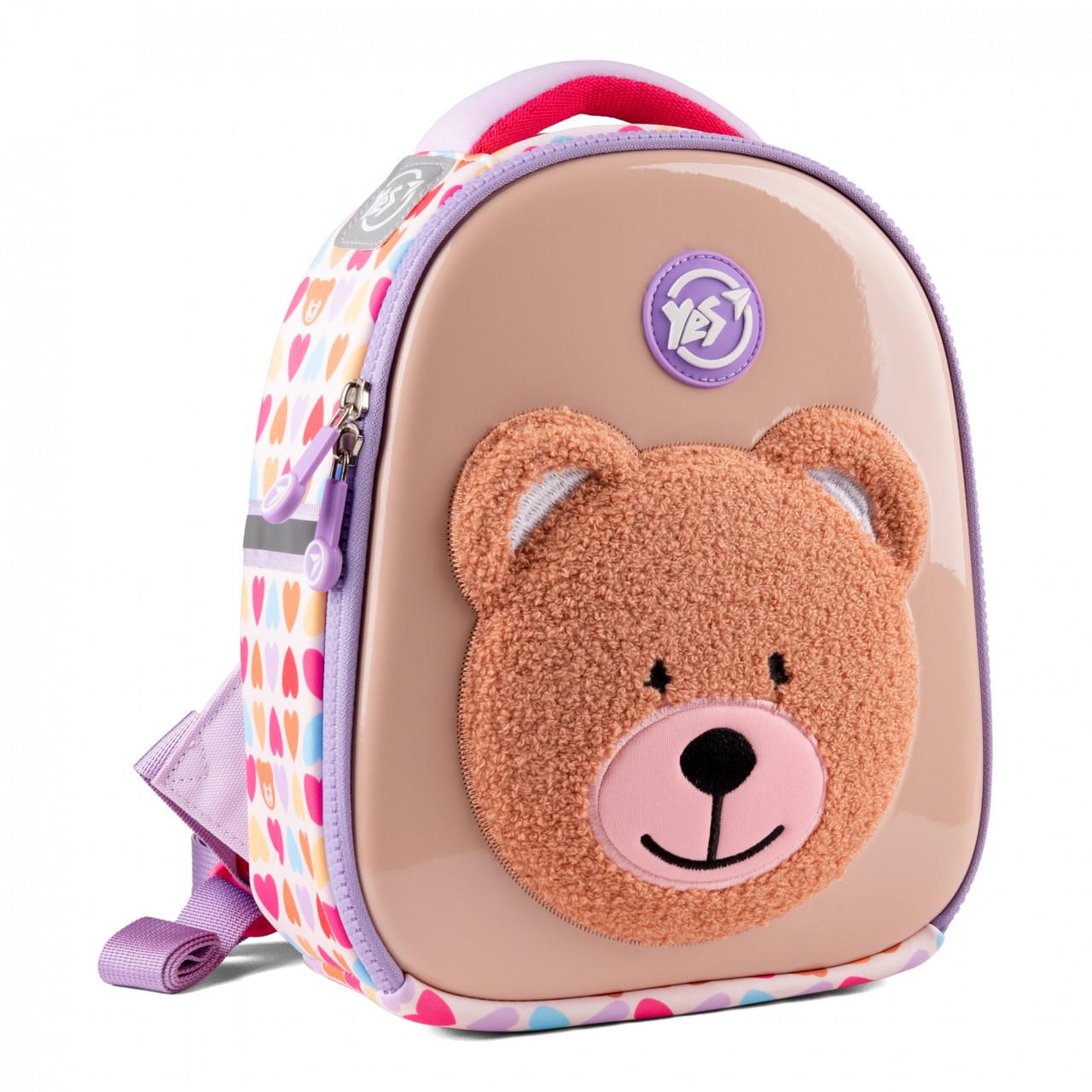 Рюкзак школьный для девочки младших классов YES K-33 Little Bear (559757)