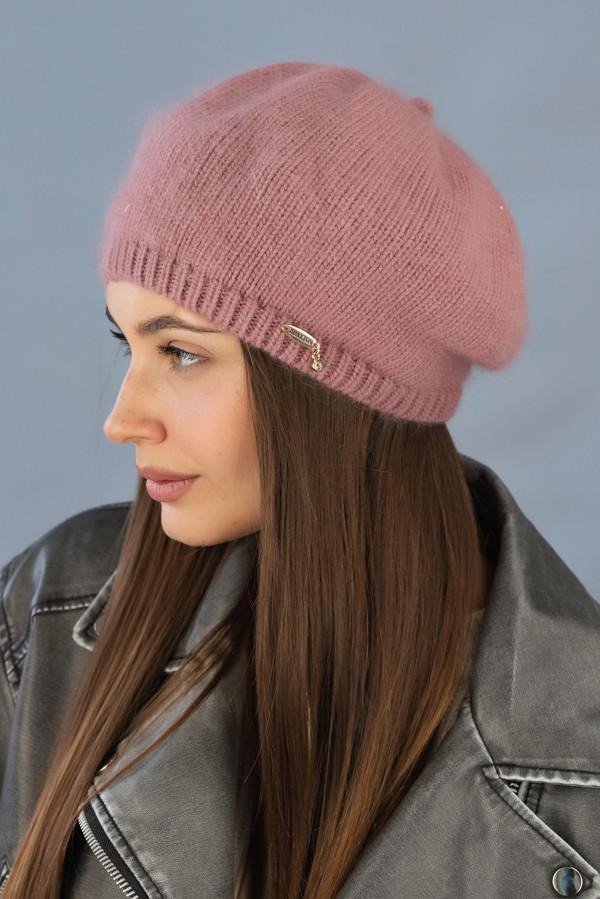 Берет на подкладке Braxton Рывка женская Темно-пудровый (7240)
