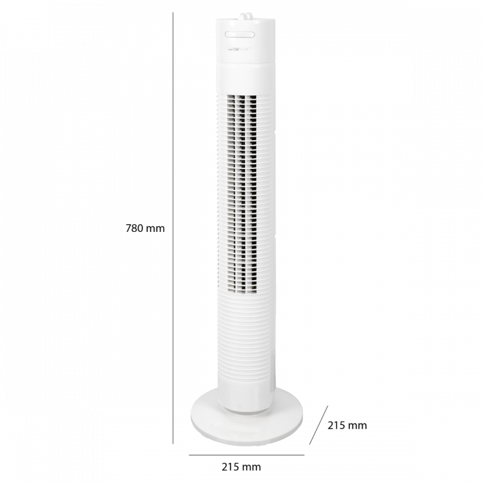 Вентилятор Clatronic TVL 3770 Белый - фото 3 Вентилятор Clatronic TVL 3770 Белый - фото 3