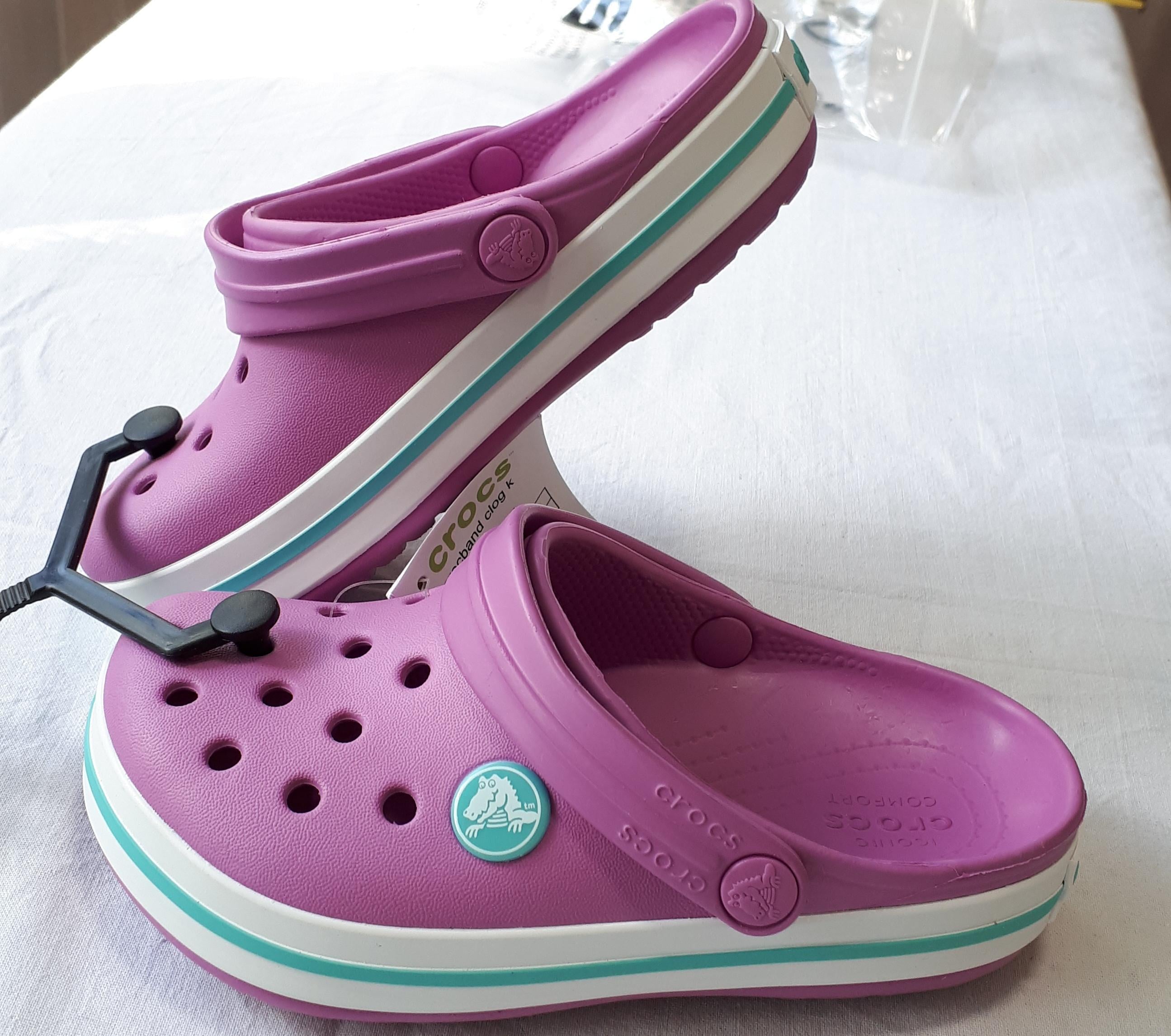 Шлепанцы детские Crocs Crocband Kids С9 Розовый (Кр101-9)
