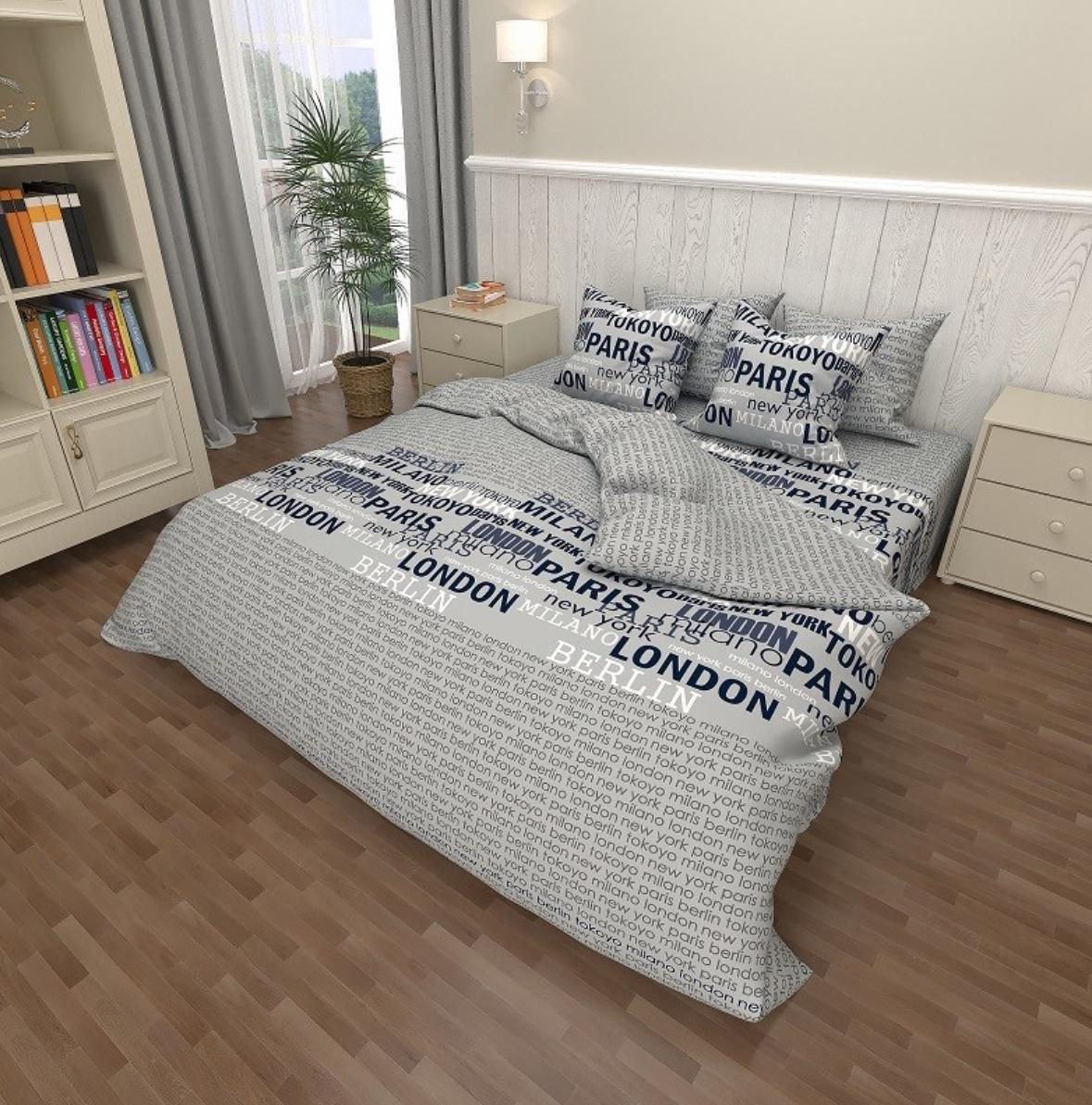 Комплект постільної білизни Vital Textile Голд Люкс бязь двоспальний 180х220 см (BL2-1049) Комплект постільної білизни Vital Textile Голд Люкс бязь двоспальний 180х220 см (BL2-1049)