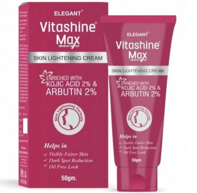 Крем для обличчя від пігментації Vitashine Max Cream з коєвою кислотою та арбутином 50 г (VSMC50)