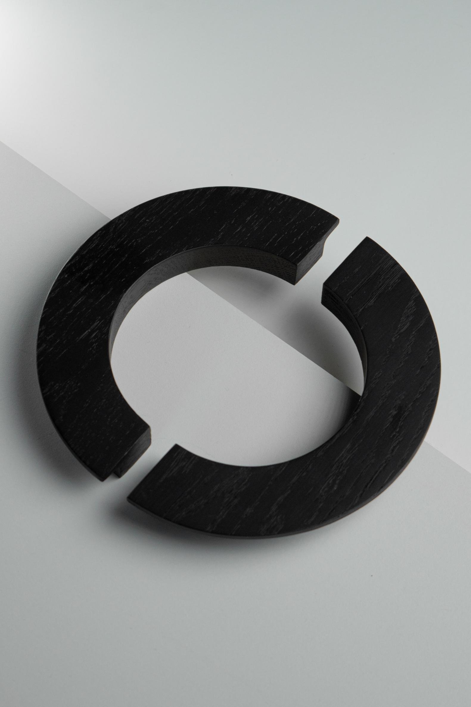 Меблева ручка Bagel із дерева Black 180 мм - фото 8 Меблева ручка Bagel із дерева Black 180 мм - фото 8