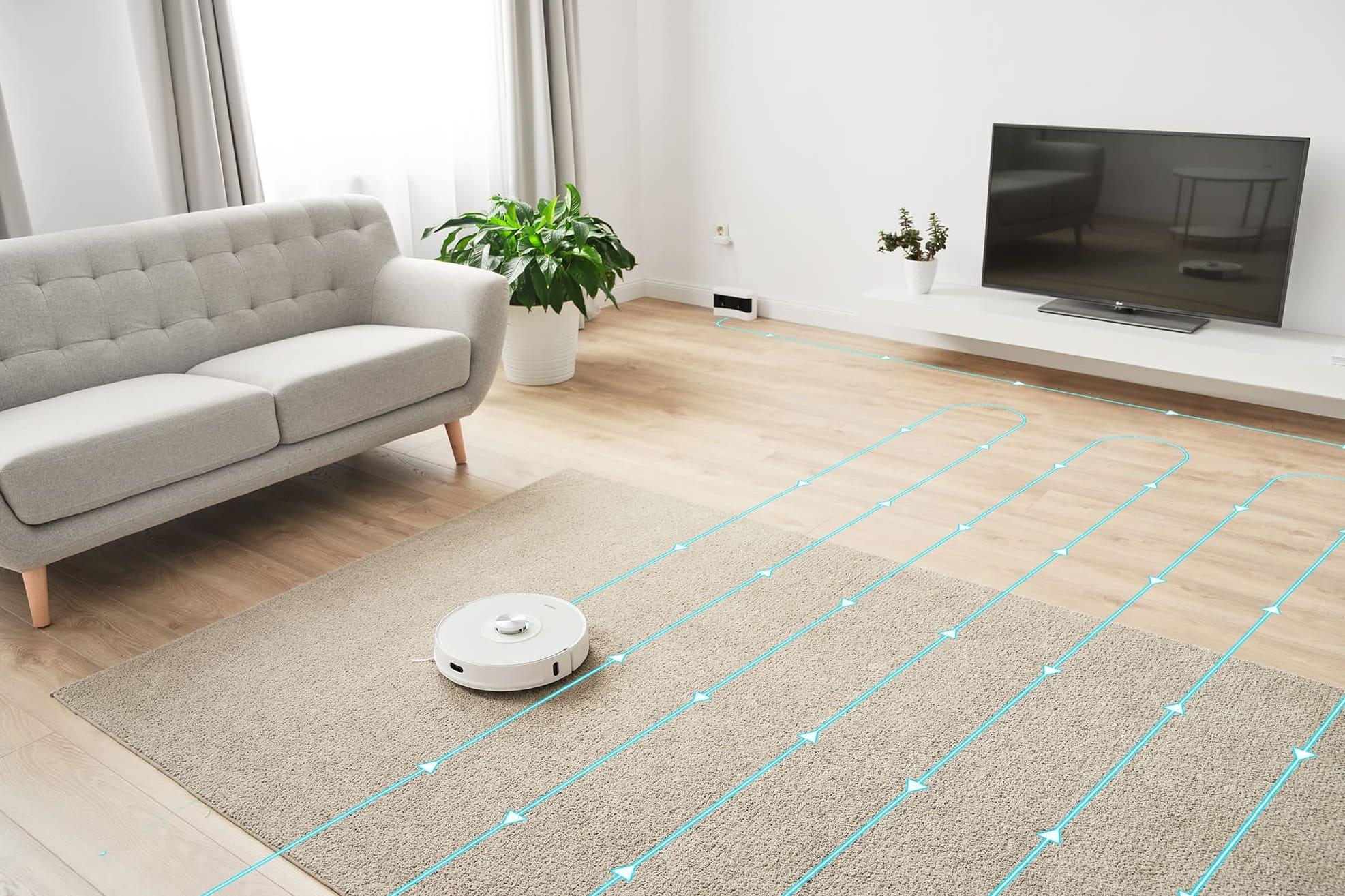 Робот-пилосос Sencor вологе прибирання 400 Вт Білий (ERC-SRV9350WH) - фото 12