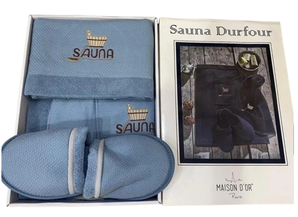 Набор для сауны мужской Maison D'or Sauna Dufour Blue (2000022279729)