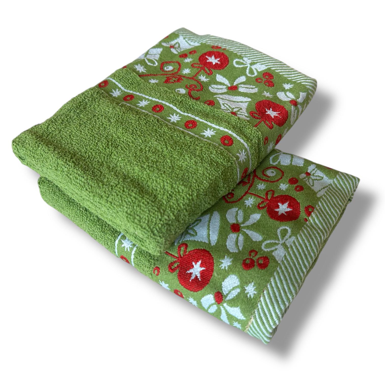 Полотенце махровое Malloory Home 50x100 см Зеленый (6934-3) - фото 2 Полотенце махровое Malloory Home 50x100 см Зеленый (6934-3) - фото 2