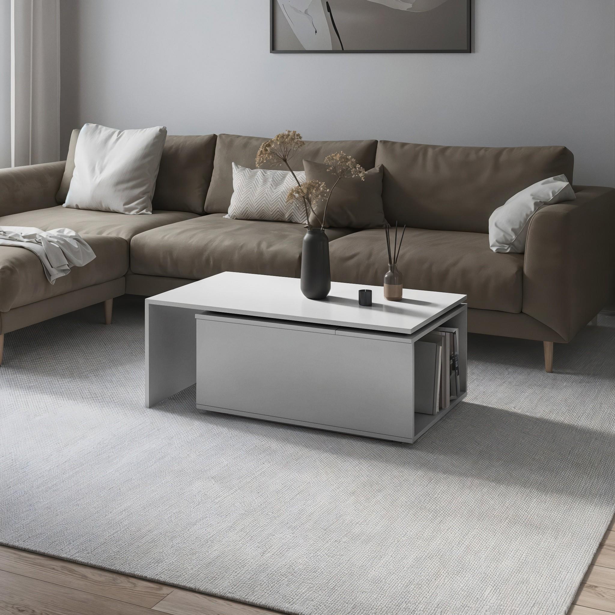 Журнальный стол F-47 1000х590х380 мм Белый Журнальный стол F-47 1000х590х380 мм Белый