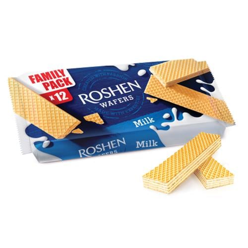 Вафли Roshen Wafers молоко 216 г (25589)