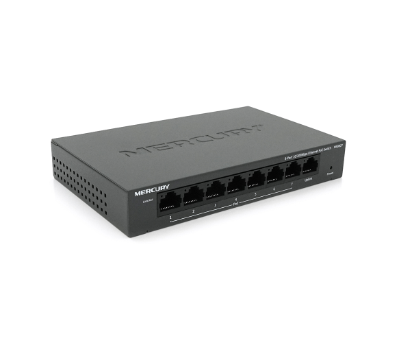 Коммутатор POE Mercury MS08CP с 7 портами